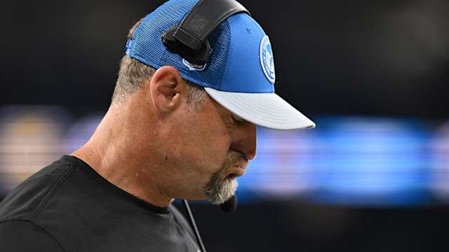 Detroit Lions head coach Dan Campbell